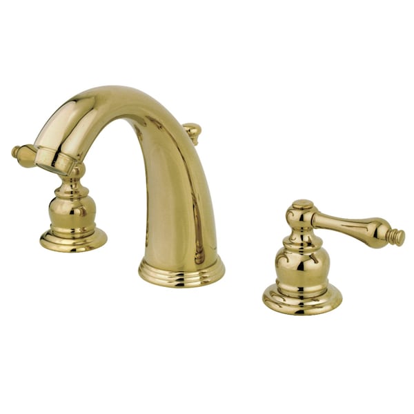 KB982AL Victorian 2-Handle 8" Widespread Bathroom Faucet, Brass